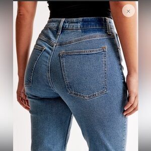Abercrombie & Fitch Curve Love High Rise Skinny Ankle Jeans Sz 26 / 2R